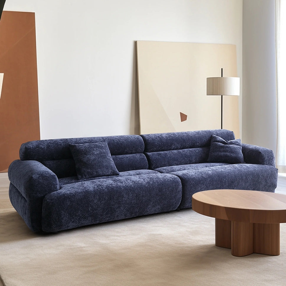 AAF Furniture Fleece Fabric Overstuffed Multifunction Cloud shaped Sofa Chair set for Livingroom Office
