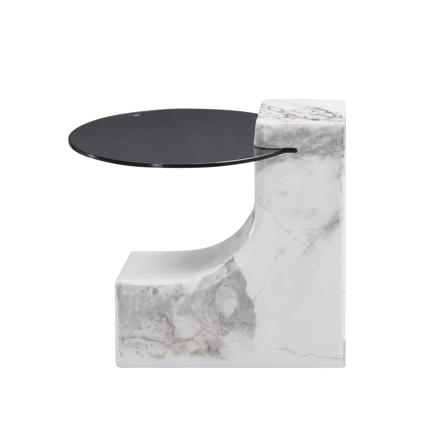 AAF FURNITURE Space-Saving Nesting Table Set for Modern Living Room