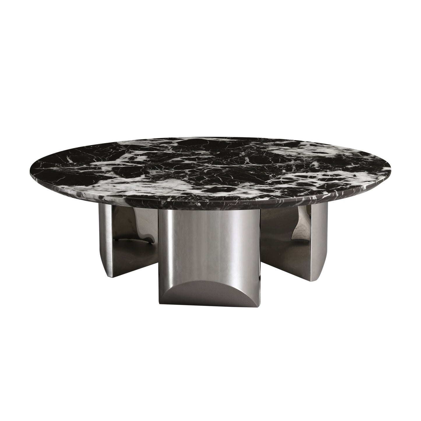 AAF FURNITURE Space-Saving Nesting Table Set for Modern Living Room