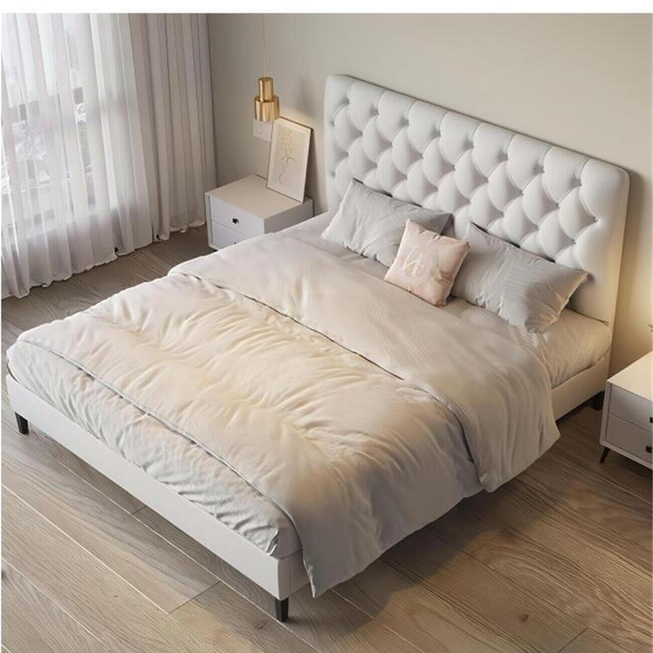 AAF Furniture Bed Frame Modern King Queen Size for bedroom Without Mattress