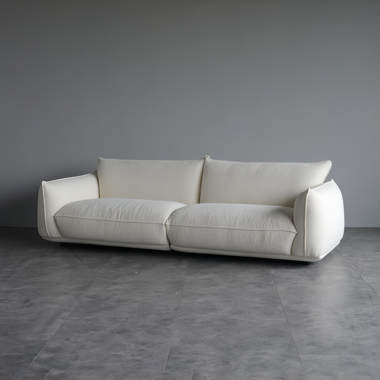 AAF FURNITURE Light Luxury Fabric Cloud Shaped Sofa set for Livingroom