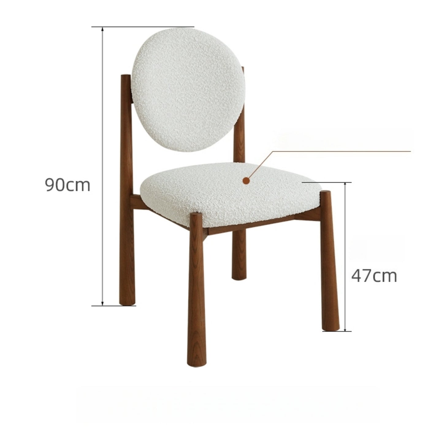 AAF Furniture Luxury Dining Chair Armchair for Living Room Dining Room