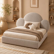 AAF Cloud Boucle Kids Bed Frame Grey