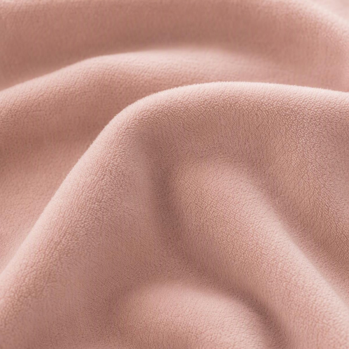 AAF Pink Velvet Shell Scallop Headboard Kids Bed Frame