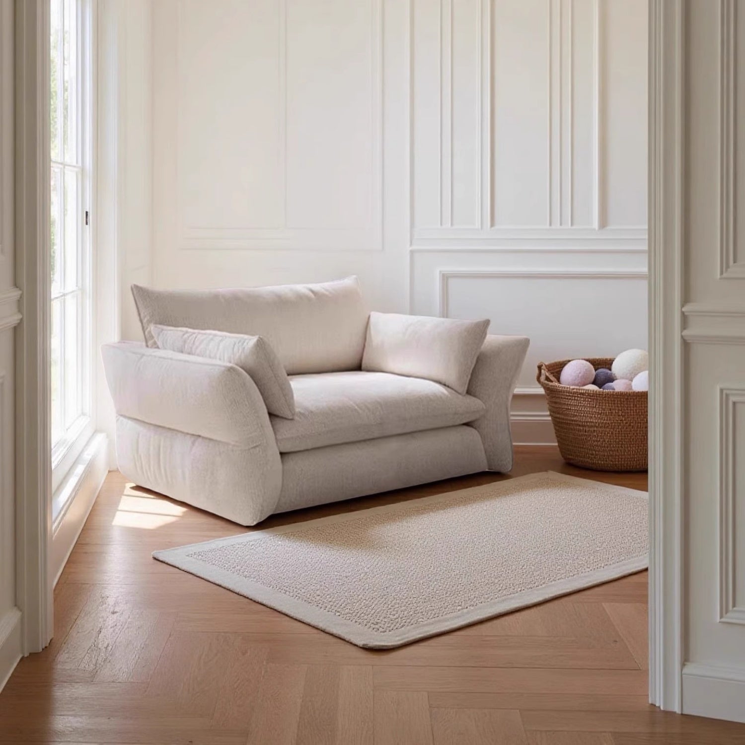 AAF Furniture Luxury Cloud Sofa Set for Living Room Dubai, Abu Dhabi UAE D5