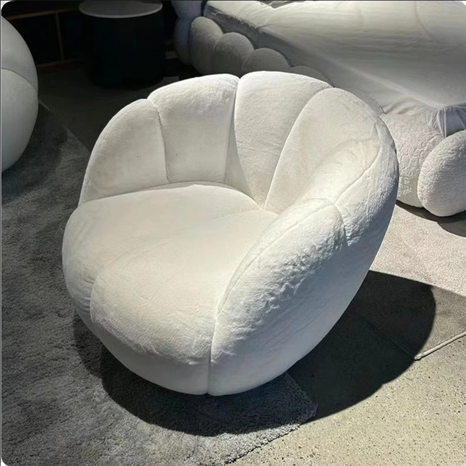 AAF Furniture Cloud Straight Sofa Set Off-White Complete 1-4 Seats for Living Room