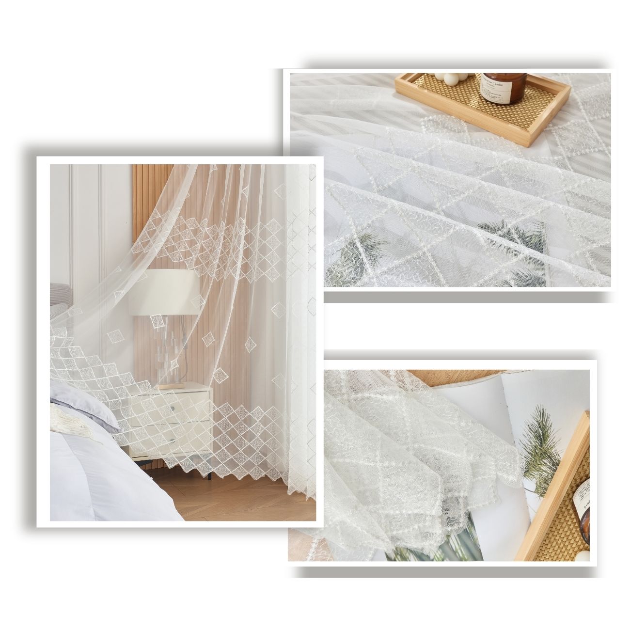 2 Panels Sheer Color Chiffon Tulle Light Window Textile Curtains Drapes for Bedroom Livingroom