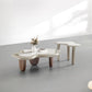 AAF FURNITURE Space-Saving Nesting Table Set for Modern Living Room