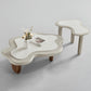AAF FURNITURE Space-Saving Nesting Table Set for Modern Living Room