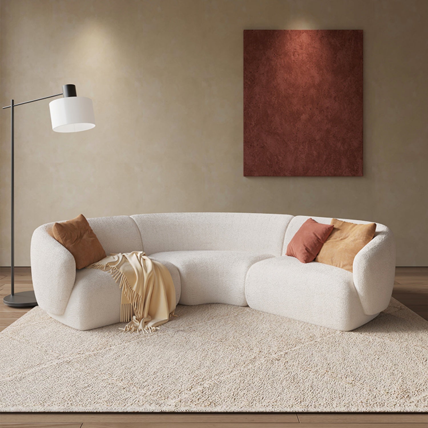 AAF Furniture Luxury Cloud Sofa Set for Living Room Dubai & UAE D3