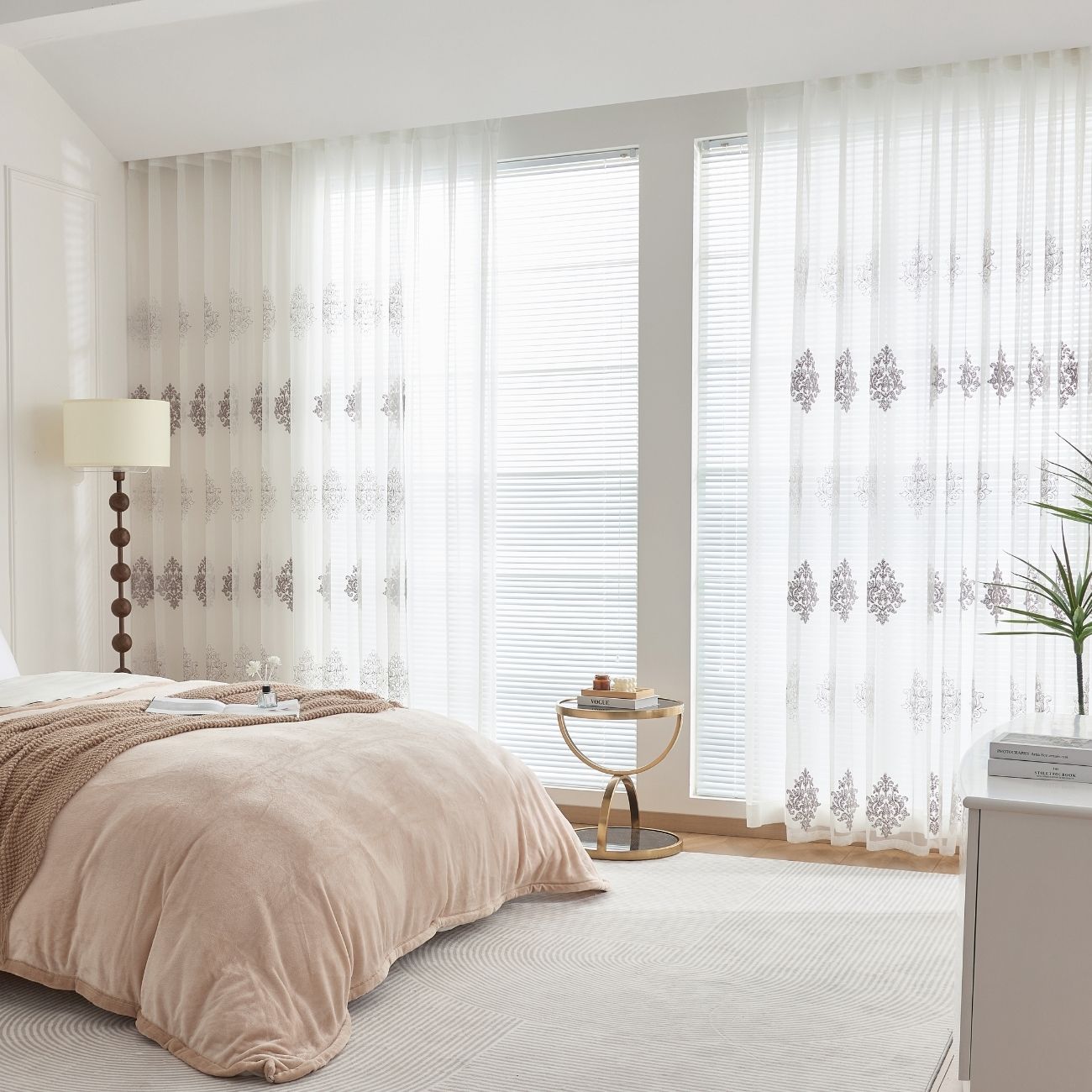 2 Panels Sheer Color Chiffon Tulle Light Window Textile Curtains Drapes for Bedroom Livingroom