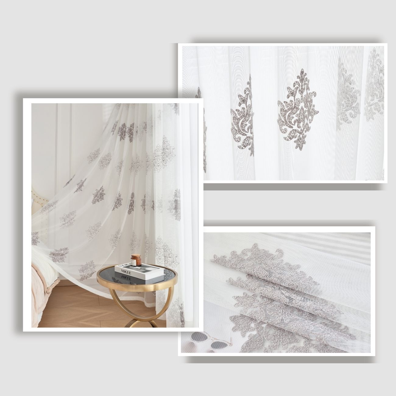 2 Panels Sheer Color Chiffon Tulle Light Window Textile Curtains Drapes for Bedroom Livingroom