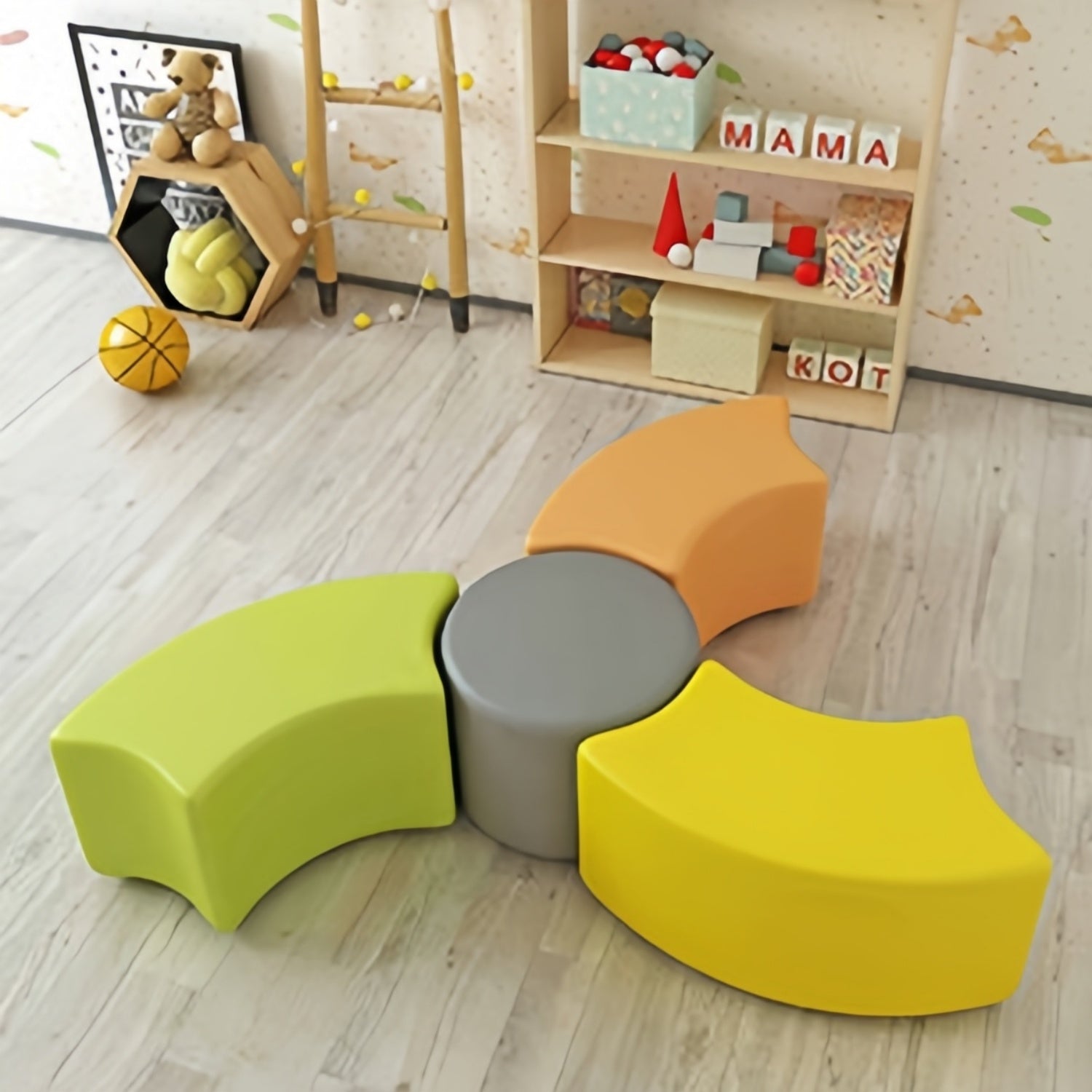 AAF Modular Kids Seating System Classroom Playroom UAE