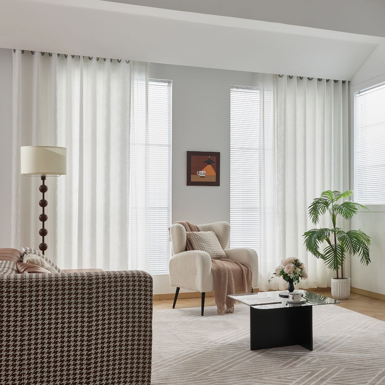 2 Panels Sheer Color Chiffon Tulle Light Window Textile Curtains Drapes for Bedroom Livingroom