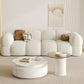 AAF Furniture Light Luxury Fabric Cloud Shaped Sofa set for Livingroom