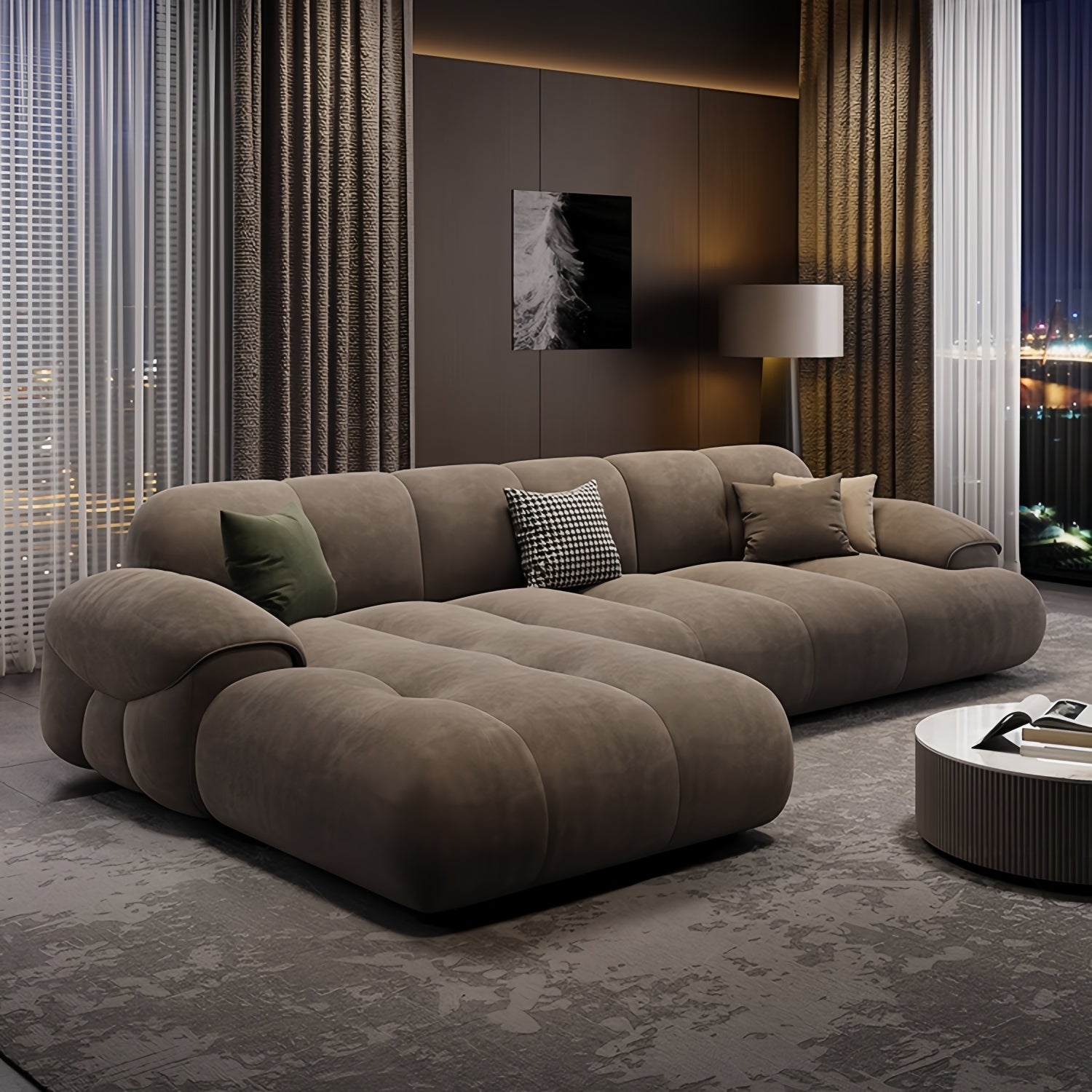 AAF Furniture Luxury Cloud Sofa Set for Living Room UAE Online