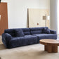 AAF Furniture Fleece Fabric Overstuffed Multifunction Cloud shaped Sofa Chair set for Livingroom Office