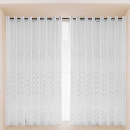 2 Panels Sheer Color Chiffon Tulle Light Window Textile Curtains Drapes for Bedroom Livingroom