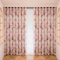 2 Panels 60% Blackout Colorful Flowers Floral Curtains for Living Room Thermal Insulated Bedroom Darkening Drapes for Basics Room Window