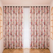 AAF Furniture Curtains: 2 Panels 60% Blackout Colorful Flowers Floral Curtains for Living Room Therm