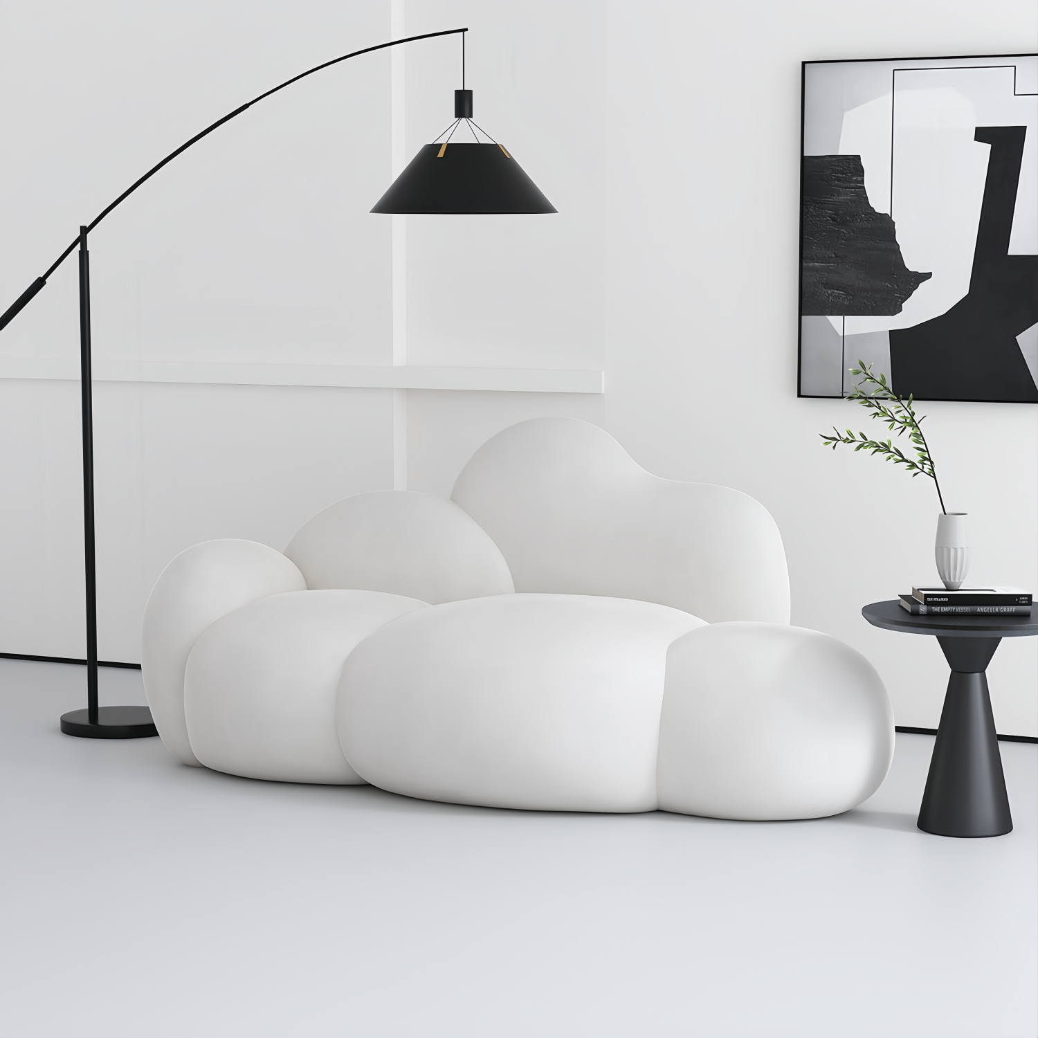 AAF Furniture Luxury Cloud Sofa Set for Living Room Dubai UAE D3