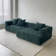 AAF Furniture Sofa: Fleece Fabric Overstuffed Multifunction Cloud shaped Sofa Chair set for Livingro