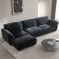 AAF Furniture Fleece Fabric Overstuffed Multifunction Cloud shaped Sofa Chair set for Livingroom Office