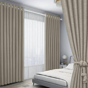 AAF Furniture Curtains: 2 Panels 100% Blackout Curtains for Living Room Thermal Insulated Bedroom Da