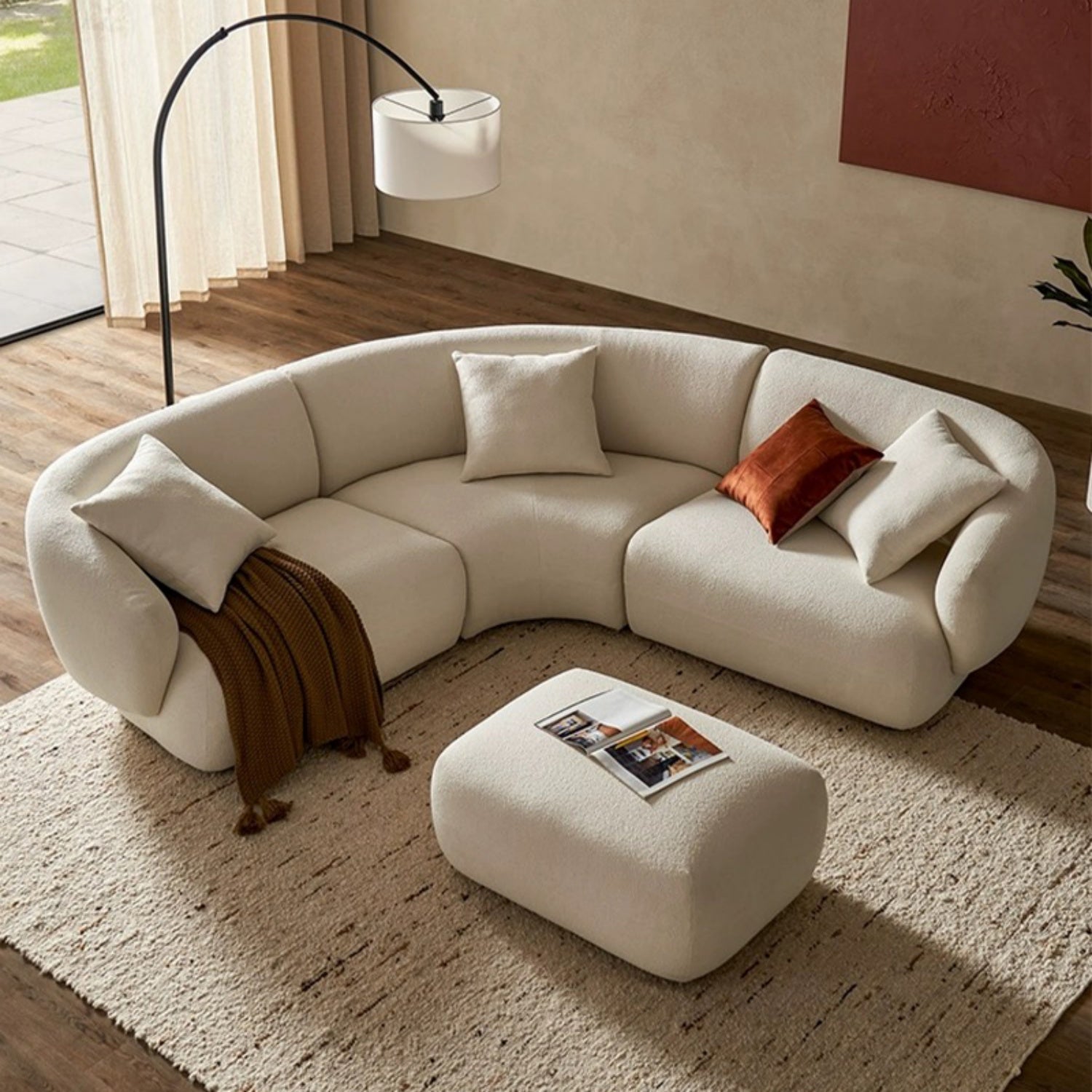 AAF Furniture Luxury Cloud Sofa Set for Living Room Dubai & UAE D3