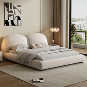 AAF Furniture Bed: Bed Frame Modern Velvet King Queen Size for bedroom Without Mattress in Dubai sho