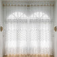 2 Panels Sheer Color Chiffon Tulle Light Window Textile Curtains Drapes for Bedroom Livingroom