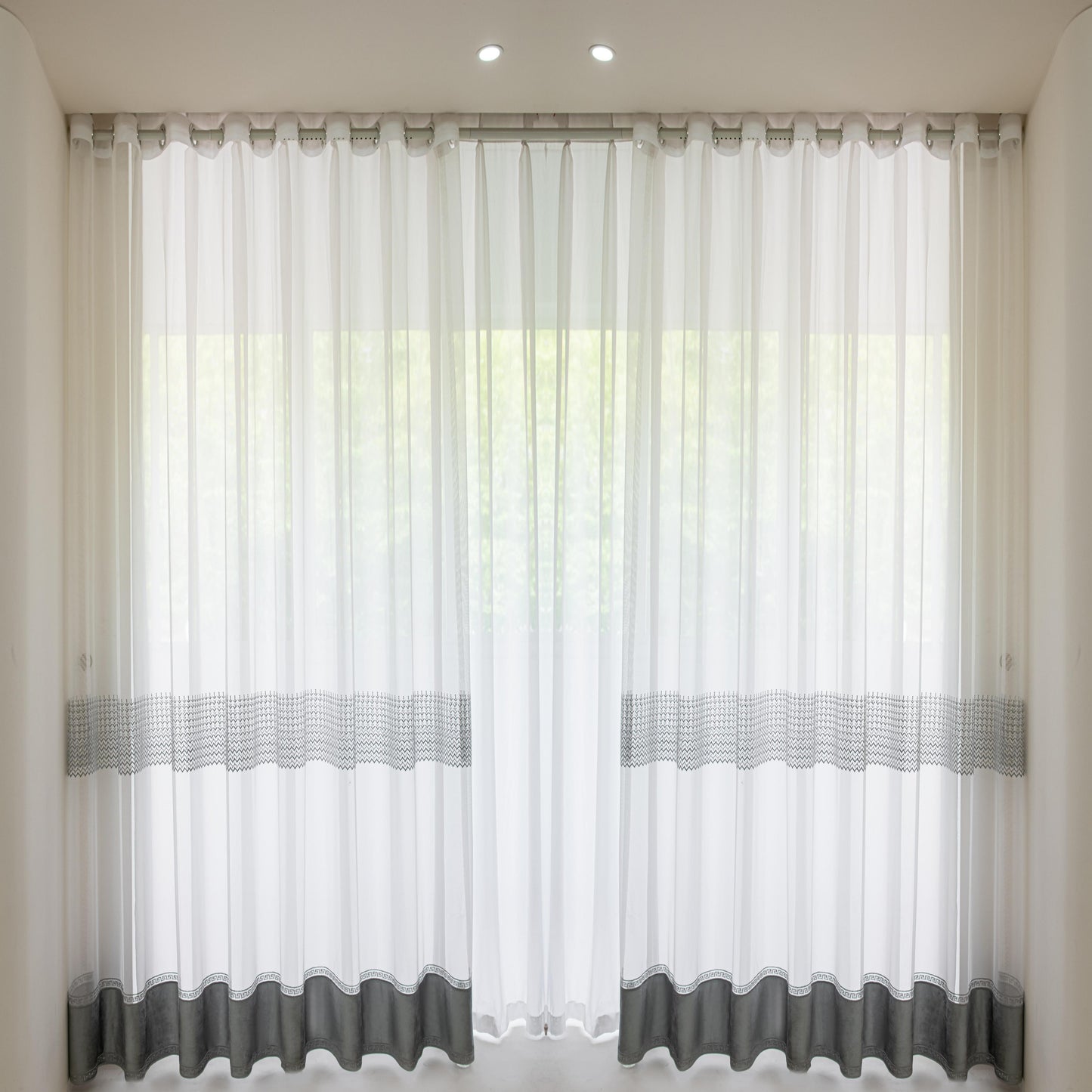 2 Panels Sheer Color Chiffon Tulle Light Window Textile Curtains Drapes for Bedroom Livingroom