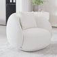 AAF Furniture Fleece Fabric Overstuffed Multifunction Arc-shaped Sofa set for Livingroom Office