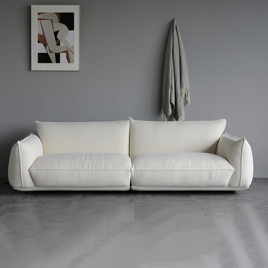 AAF FURNITURE Light Luxury Fabric Cloud Shaped Sofa set for Livingroom