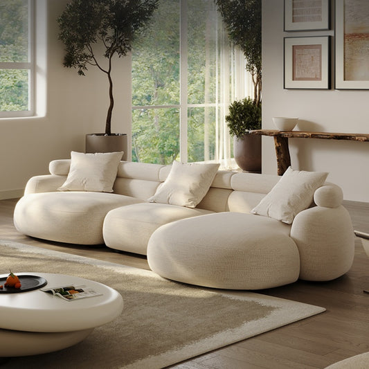 AAF Furniture Fleece Fabric Overstuffed Multifunction  Sofa  for Livingroom Office