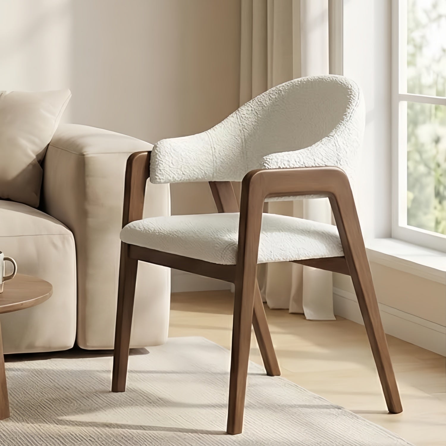 AAF Sherpa Chair Cream Golden Combo UAE