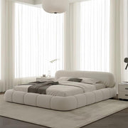 AAF Furniture Bed: Bed Frame Modern Velvet King Queen Size for bedroom Without Mattress in Dubai sho