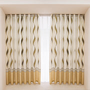 AAF Furniture Curtains: 2 Panels 60% Blackout Colorful Flowers Floral Curtains for Living Room Therm