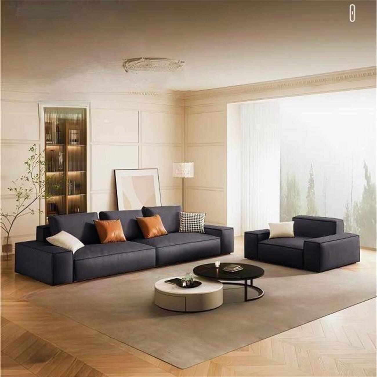 AAF Furniture Modern PU Leather Sofa Set for Living Room,Office