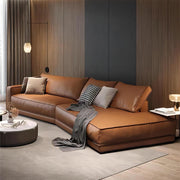 AAF Furniture Sofa: Modern PU Leather Sofa Set for Living Room,Office in Dubai showroom