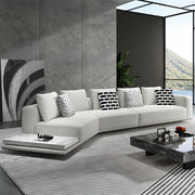 AAF Furniture Sofa: Light Luxury Linen Cotton Fabric Cloud Shaped Sofa set for Livingroom in Dubai s