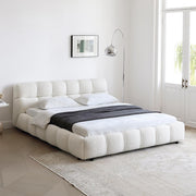 AAF Furniture Bed: Bed Frame Modern Velvet King Queen Size for bedroom Without Mattress in Dubai sho
