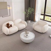 AAF Furniture Sofa: Fleece Fabric Overstuffed Multifunction Sofa Chair set for Livingroom Office in