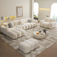 AAF FURNITURE Fleece Fabric Overstuffed Multifunction Sofa set for Livingroom Office