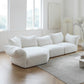 AAF Furniture Fleece Fabric Overstuffed Multifunction Flower Shape Sofa  for Livingroom Office