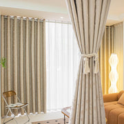 AAF Furniture Curtains: 2 Panels 100% Blackout Curtains for Living Room Thermal Insulated Bedroom Da