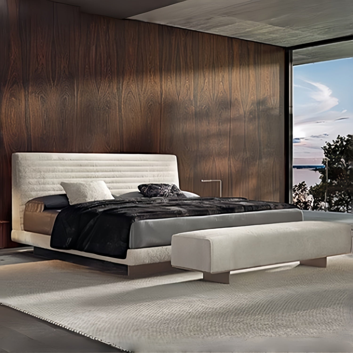 AAF Furniture Fabric Eco-Friendly Bed Frame for Bedroom