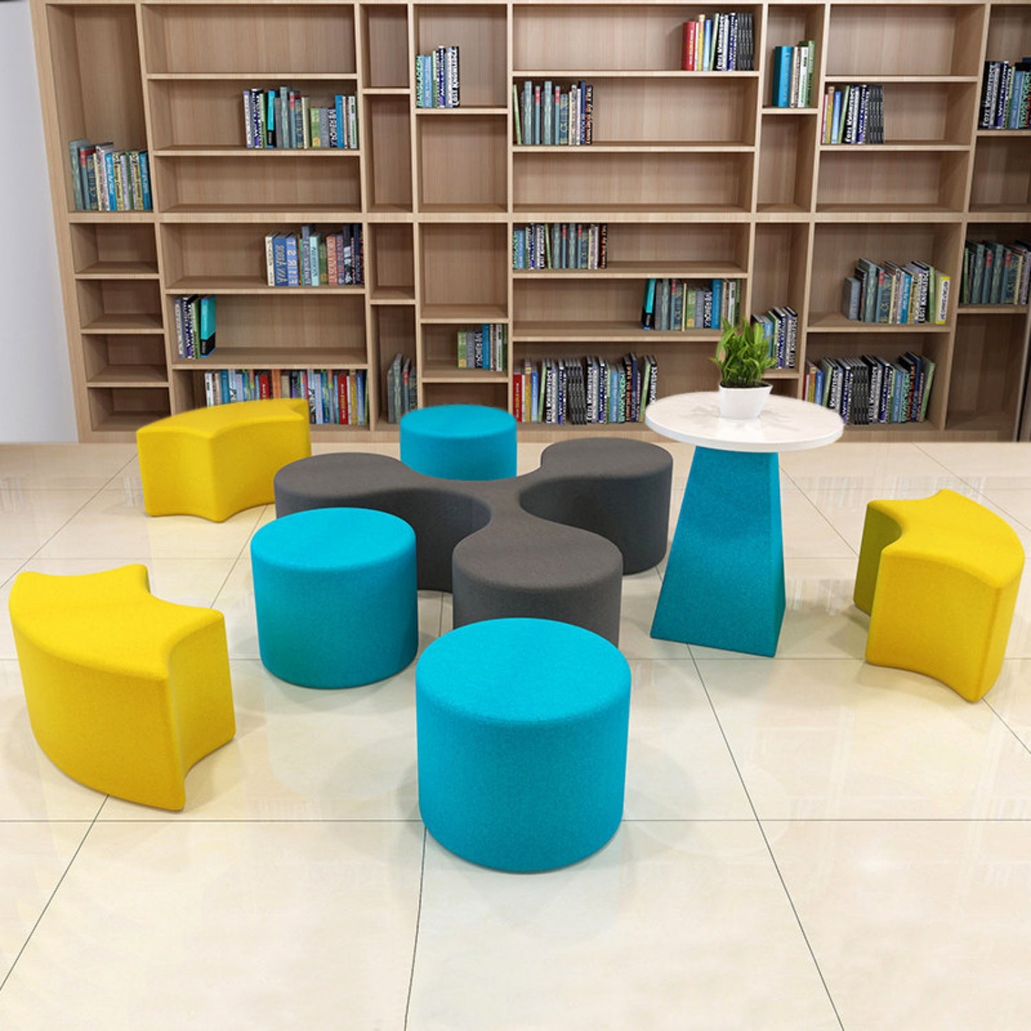 AAF Modular Kids Seating System Classroom Playroom UAE