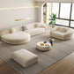 AAF FURNITURE Fleece Fabric Overstuffed Multifunction Sofa set for Livingroom Office