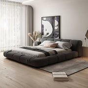AAF Furniture Bed: Bed Frame Modern King Queen Size for bedroom Without Mattress in Dubai showroom